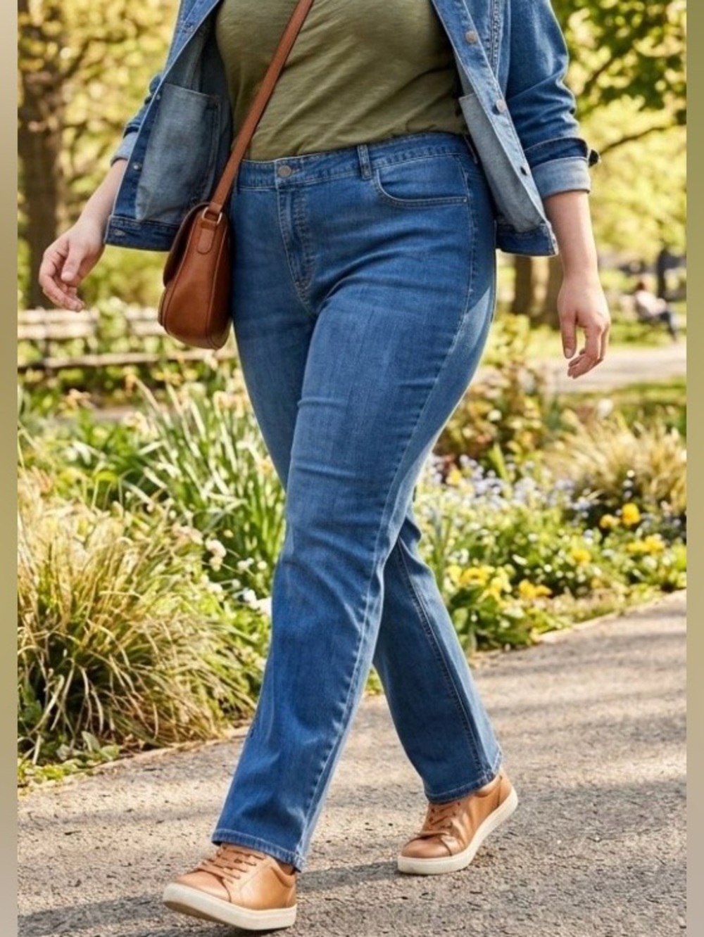 Blair Women's Straight Leg Jeans in Navy
